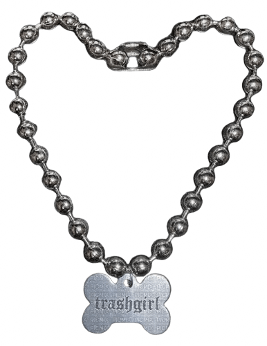 dog tag chain necklace bracelet - PNG gratuit