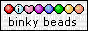 i heart binky beads banner - Nemokamas animacinis gif