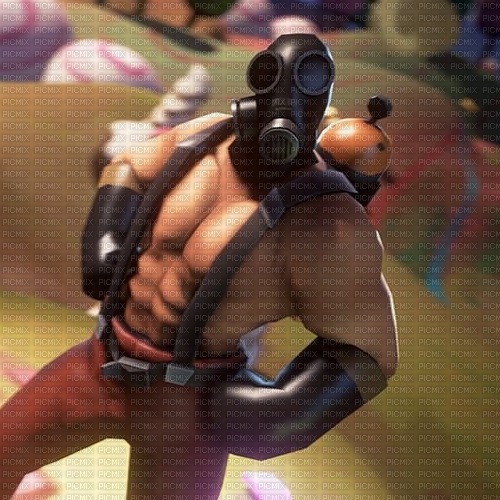 muscly pyro - zdarma png