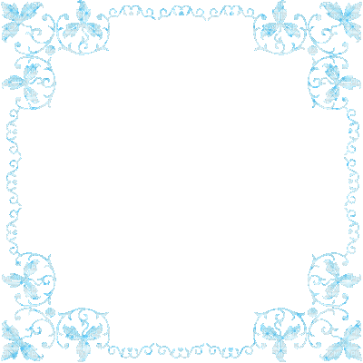 Frame, Frames, Leaf, Leaves, Blue - Jitter.Bug.Girl - GIF animado grátis