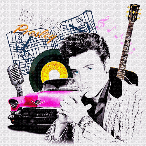Elvis Presley milla1959 - Darmowy animowany GIF