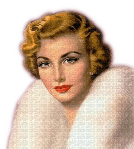 Rena Vintage Frau Woman Lady - png ฟรี