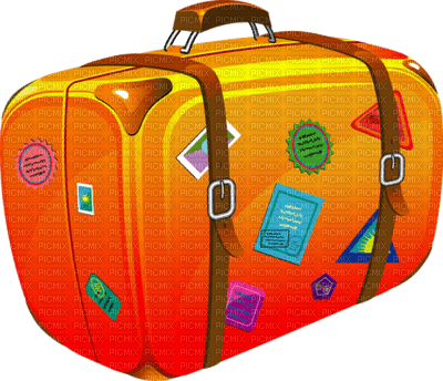 Kaz_Creations Luggage - darmowe png