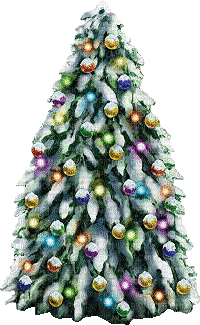 christmas tree - 免费动画 GIF