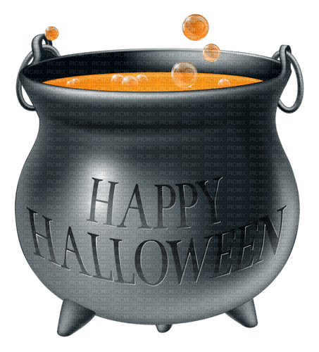 Cauldron.Black.Gray.Orange - png grátis