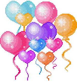 balloons - Gratis geanimeerde GIF