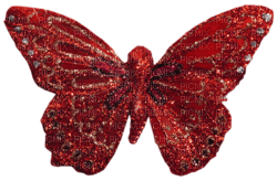 papillon rouge.Cheyenne63 - PNG gratuit