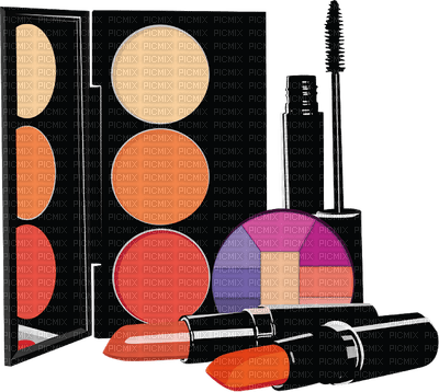 makeup tube deco  maquillage rouge schminke make-up scrap paint lipstick rouge à lèvres - δωρεάν png