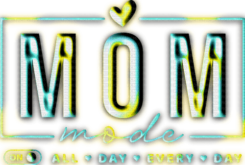 ♡§m3§♡ text mom mode image yellow - ücretsiz png