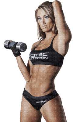 Kaz_Creations  Woman Femme Sports Fitness - darmowe png
