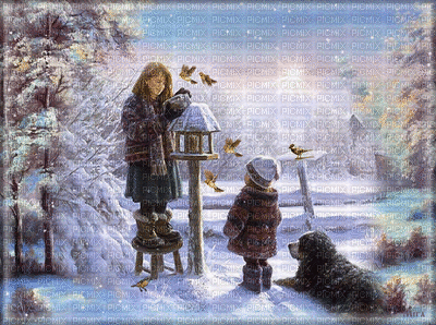winter background bp - Ingyenes animált GIF