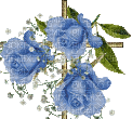 image encre animé effet coin fleurs néon scintillant brille  edited by me - Nemokamas animacinis gif