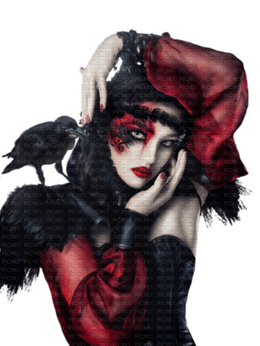 woman gothic femme gothique - PNG gratuit