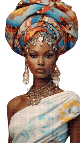 MUJER AFRICANA -- RUBICAT - 免费PNG