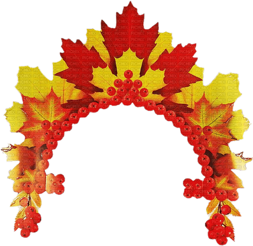 autumn,deko,crown,leaves,Pelageya - gratis png