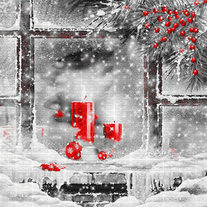 soave background animated winter christmas windows - Besplatni animirani GIF