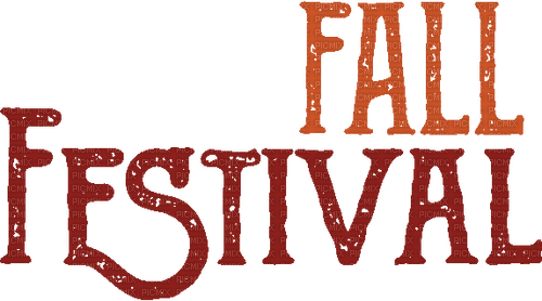 Fall Festival Autumn Text - Bogusia - png ฟรี