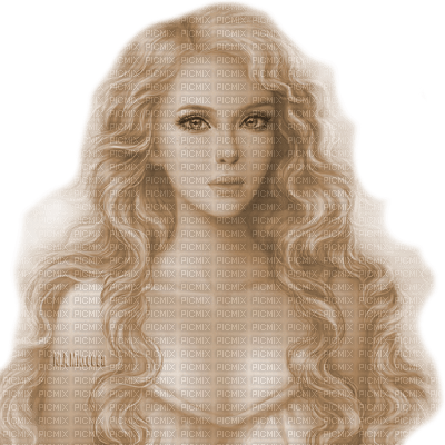 Y.A.M._Fantasy woman girl sepia - ilmainen png