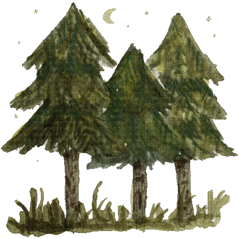 Tree Camping - 無料のアニメーション GIF
