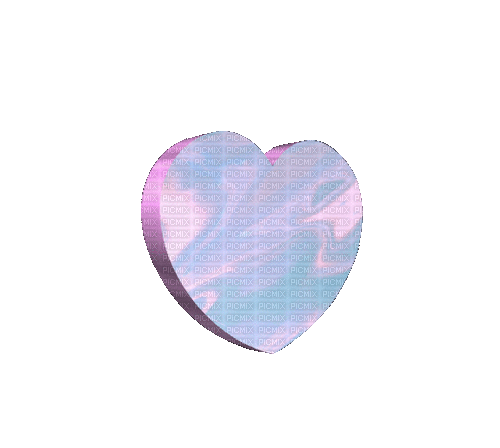 iridescent heart - Ilmainen animoitu GIF
