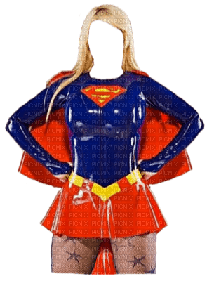 Cosplay Super Girl - бесплатно png