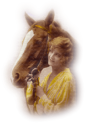 Kaz_Creations Woman Femme Horse - PNG gratuit