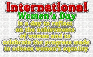 Womens Day. Leila - GIF animé gratuit