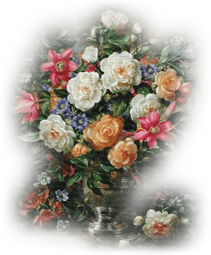 Цветы в вазе - ilmainen png
