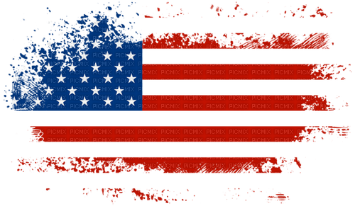 soave patriotic usa flag deco - 無料png