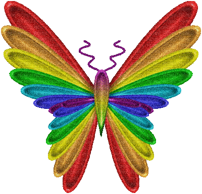 papillon - Бесплатный анимированный гифка
