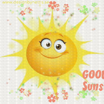 good morning sunshine - Безплатен анимиран GIF