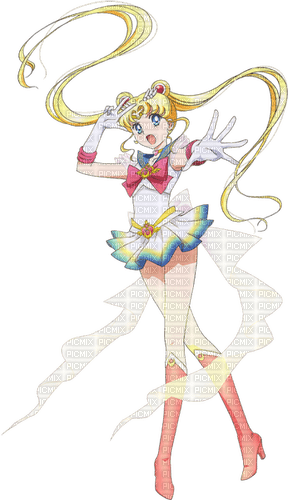 Super Sailor Moon ❤️ elizamio - nemokama png