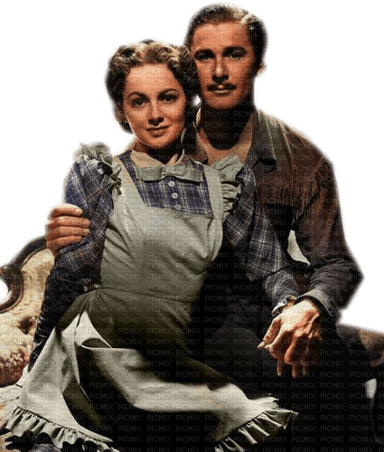 Olivia de Havilland,Errol Flynn - 免费PNG