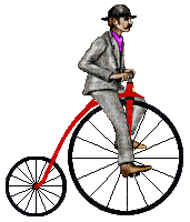 minou-man-bike - Free animated GIF