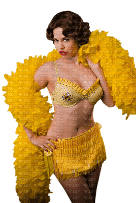 Kaz_Creations Woman Femme Yellow - δωρεάν png