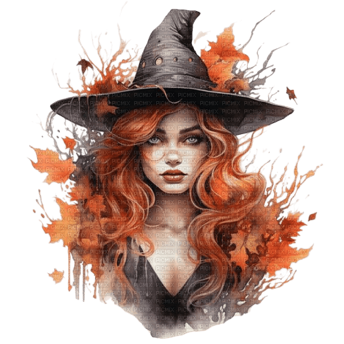 halloween, witch, herbst, autumn - png gratis