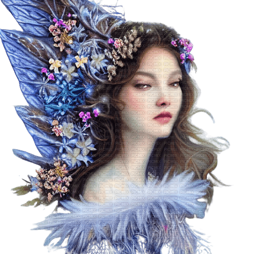 kikkapink winter fairy fantasy woman girl - 無料png