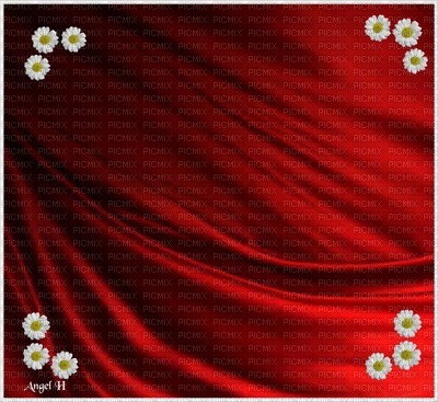Red w. Flowers - darmowe png