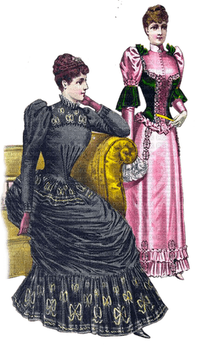 Femme, Pelageya,victorian-era-fashion- - 無料png