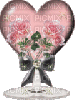 coração rosas - Бесплатный анимированный гифка