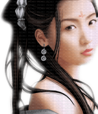 oriental woman bp - ücretsiz png