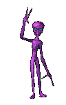alien - GIF animasi gratis