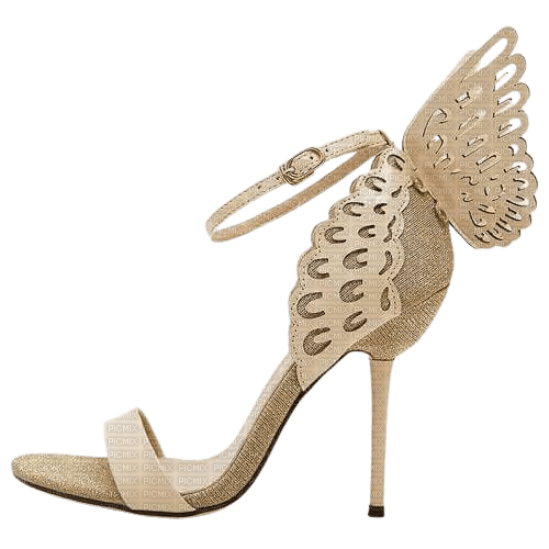 kikkapink fashion shoe gold shoes - kostenlos png