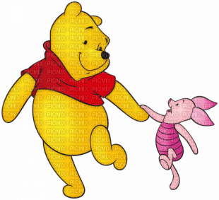 Winnie Pooh and Piglet - фрее пнг