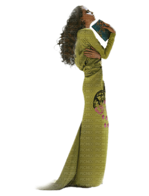 woman with book, sunshine3 - gratis png