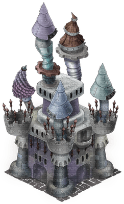 fancy elf castle - png gratis