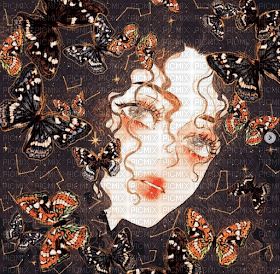 Girl butterfly {43951269} - PNG gratuit