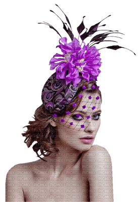 Kaz_Creations Woman Femme With Hat - PNG gratuit