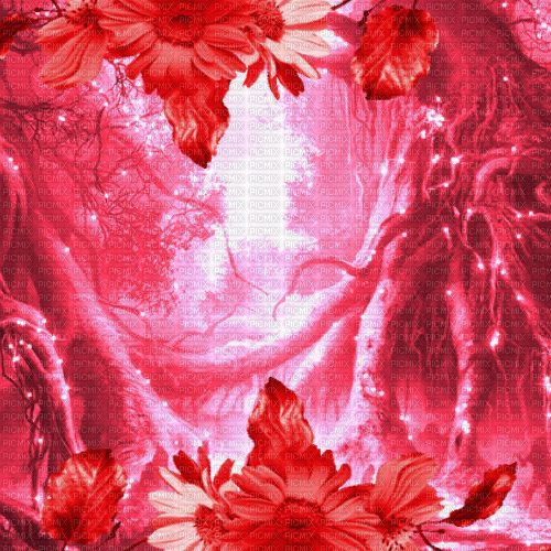 BG  landscape.flower.rose.idca - Free animated GIF