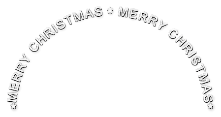 soave text christmas circle white - png grátis